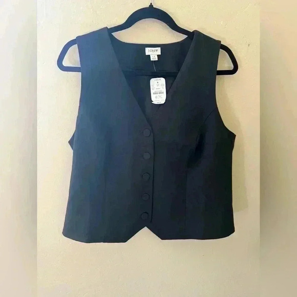 JCREW Button-front vest - NWT - Size 12 - Picture 2 of 7